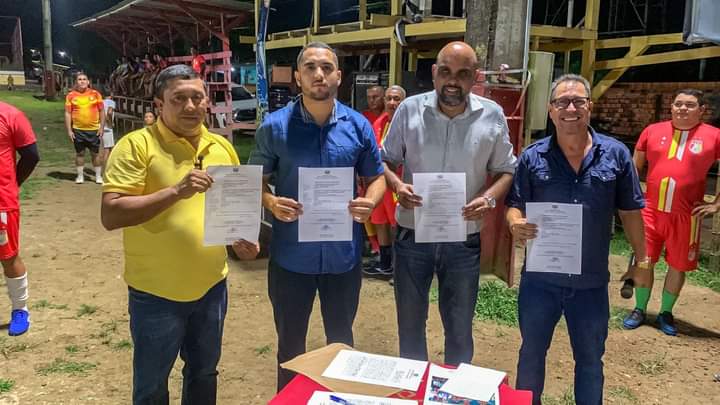 Prefeitura assina Ordem de Serviço para pavimentação de vias em  Mazagão Velho.