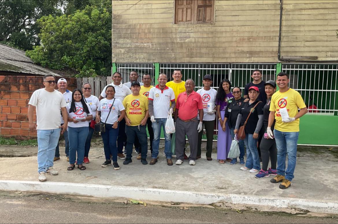 A Secretaria de Saúde de Mazagão está realizando um Mutirão de Combate à Dengue para reforçar as medidas preventivas e eliminar possíveis criadouros do mosquito Aedes aegypti, transmissor da doença.
