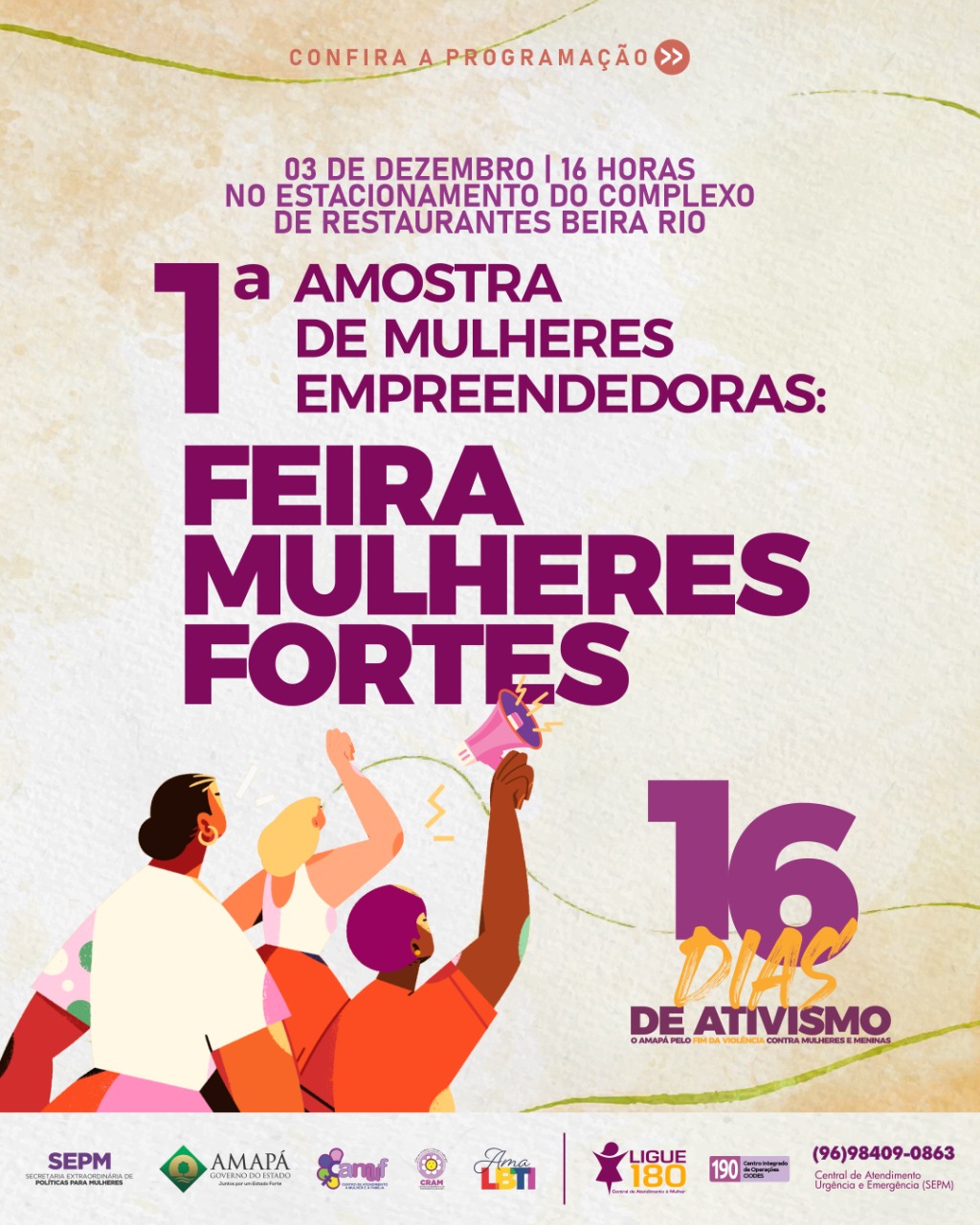 Feira de Mulheres incentiva empreendedorismo feminino no Amapá