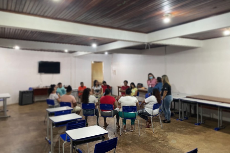 Secretaria de Políticas para Mulheres do Amapá promove debate com internas da Penitenciária Feminina