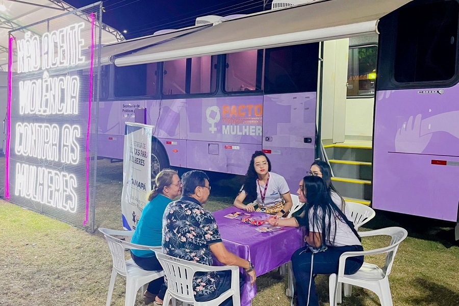 Governo do Estado oferta serviços e orientações para mulheres na 52ª Expofeira do Amapá