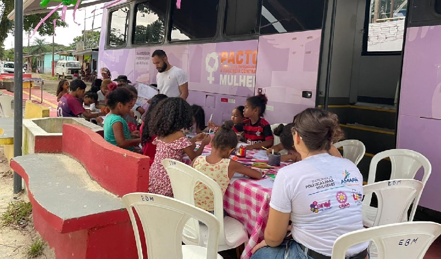 Na Festa de São Tiago, Governo do Amapá garante serviços de saúde, cidadania e lazer para mais de 260 pessoas em Mazagão Velho