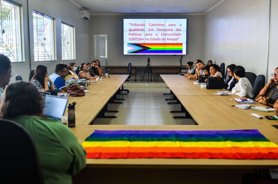 Governo do Amapá promove encontro de planejamento para execução de políticas direcionadas a comunidade LGBTQIA+