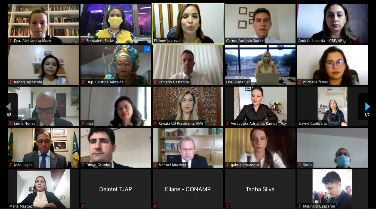 Governo do Amapá adere à campanha 'Sinal Vermelho' no combate à violência contra a mulher