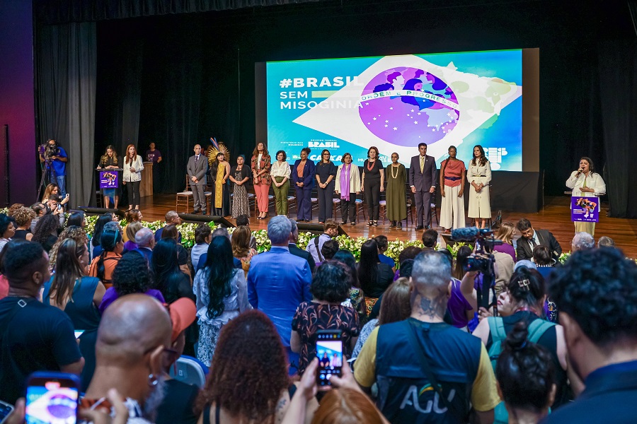 Governo do Amapá participa do lançamento da campanha ‘Brasil sem Misoginia’ do Ministério das Mulheres