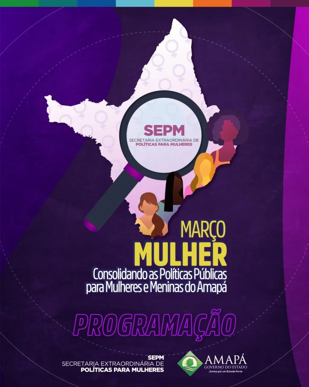 Programação do ‘Março Mulher’: Governo do Amapá lança Observatório da Mulher Amapaense