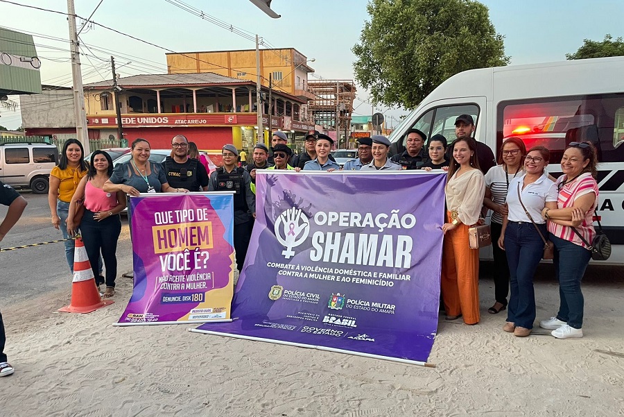Operação Shamar: Governo do Estado intensifica ações de combate a violência doméstica, familiar e o feminicídio