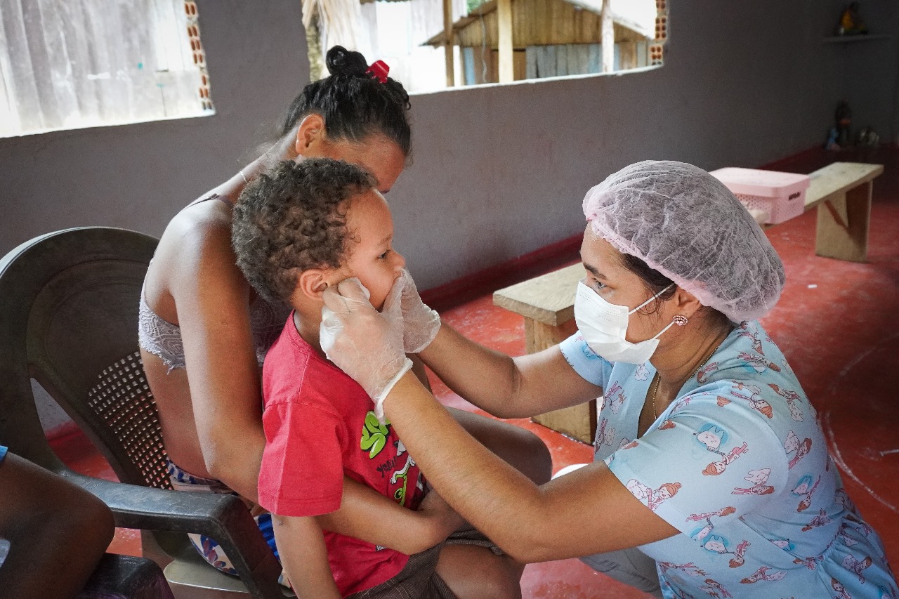 ação especial de saúde bucal na comunidade quilombola Patuazinho! 