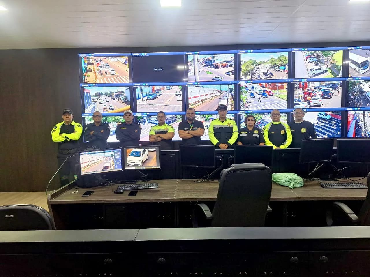 A equipe do Instituto Municipal de Trânsito e Transporte - IMTRANS, reuniu-se com a equipe técnica da Companhia de Transporte e Trânsito
