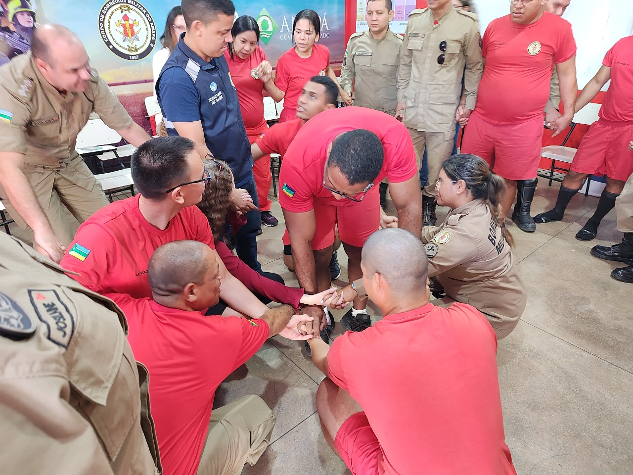 A Prefeitura Municipal de Oiapoque, por meio da Secretaria Municipal de Saúde e do CEREST – Centro de Referência em Saúde do Trabalhador, realizou na manhã de quinta-feira (14) um importante evento no Corpo de Bombeiros Militar, 7° Agrupamento Militar de Oiapoque.