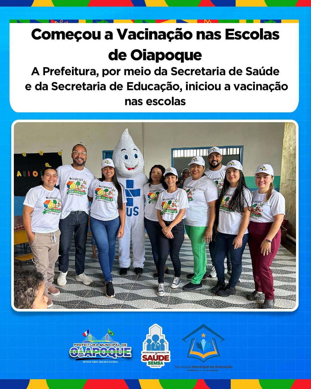 ação de saúde nas escolas