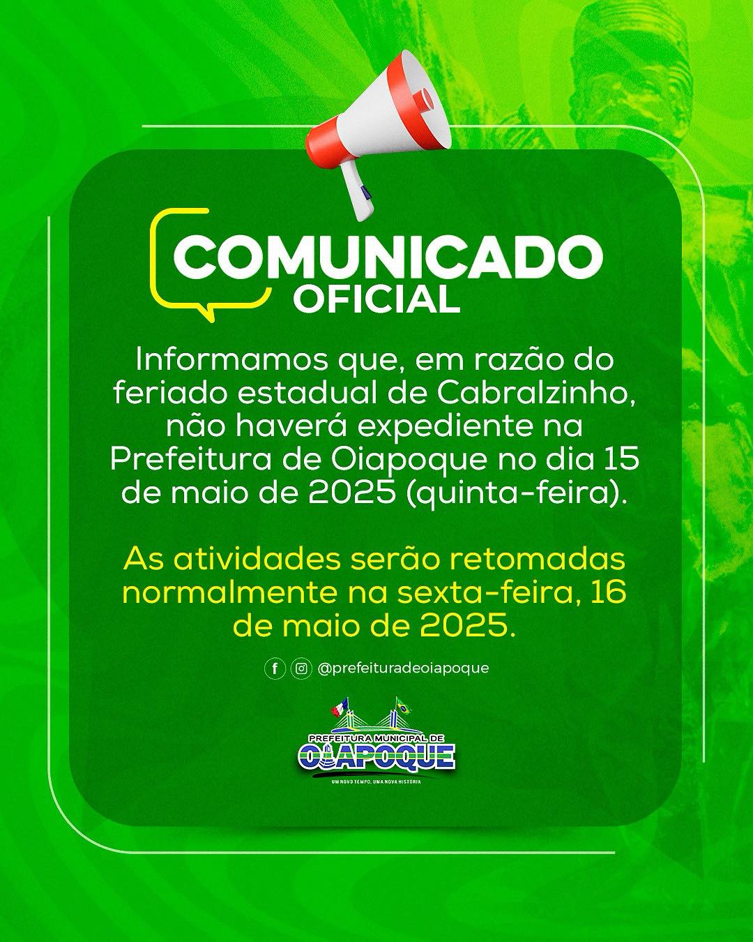 COMUNICADO OFICIAL