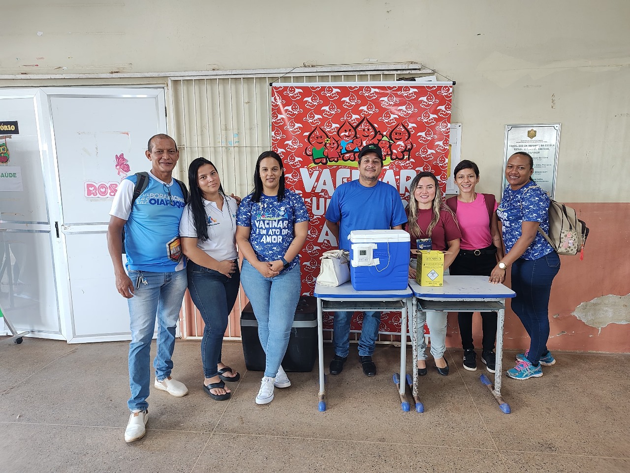 A Prefeitura Municipal de Oiapoque, por meio da Secretaria Municipal de Saúde, participou da EXPOJOC, realizada nos dias 13 e 14 de novembro na Escola Joaquim Caetano da Silva.