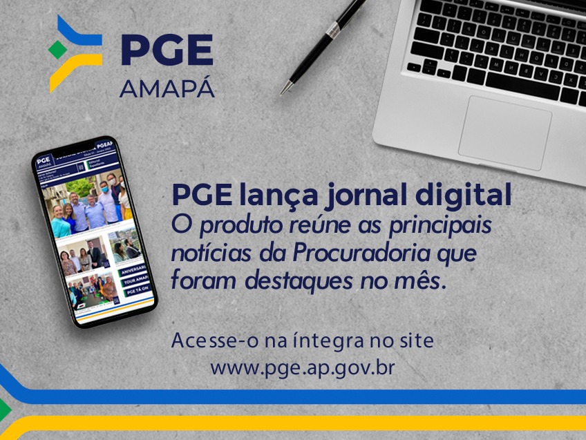 PGE lança jornal digital