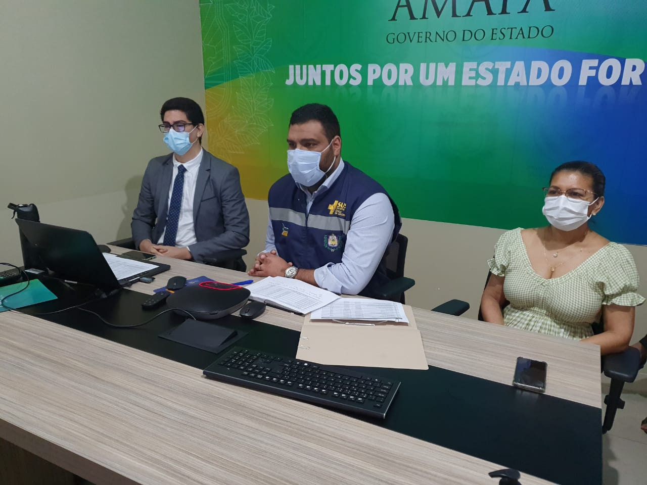 Estado do Amapá por meio da PGE defende compra direta de vacinas contra covid-19 em audiência na Justiça Federal