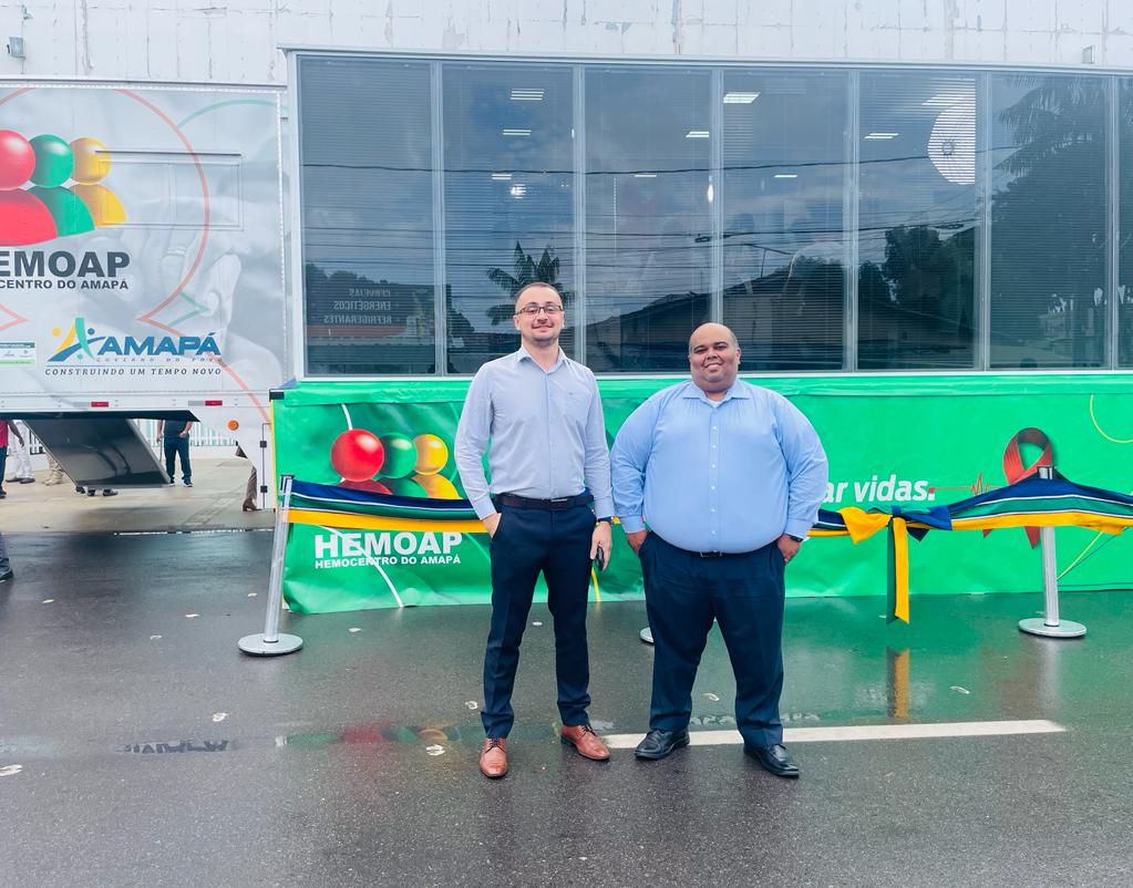 PGE participa da entrega da nova carreta do HEMOAP