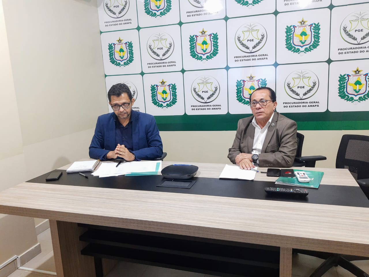 PGE faz a primeira audiência por videoconferência de 2020
