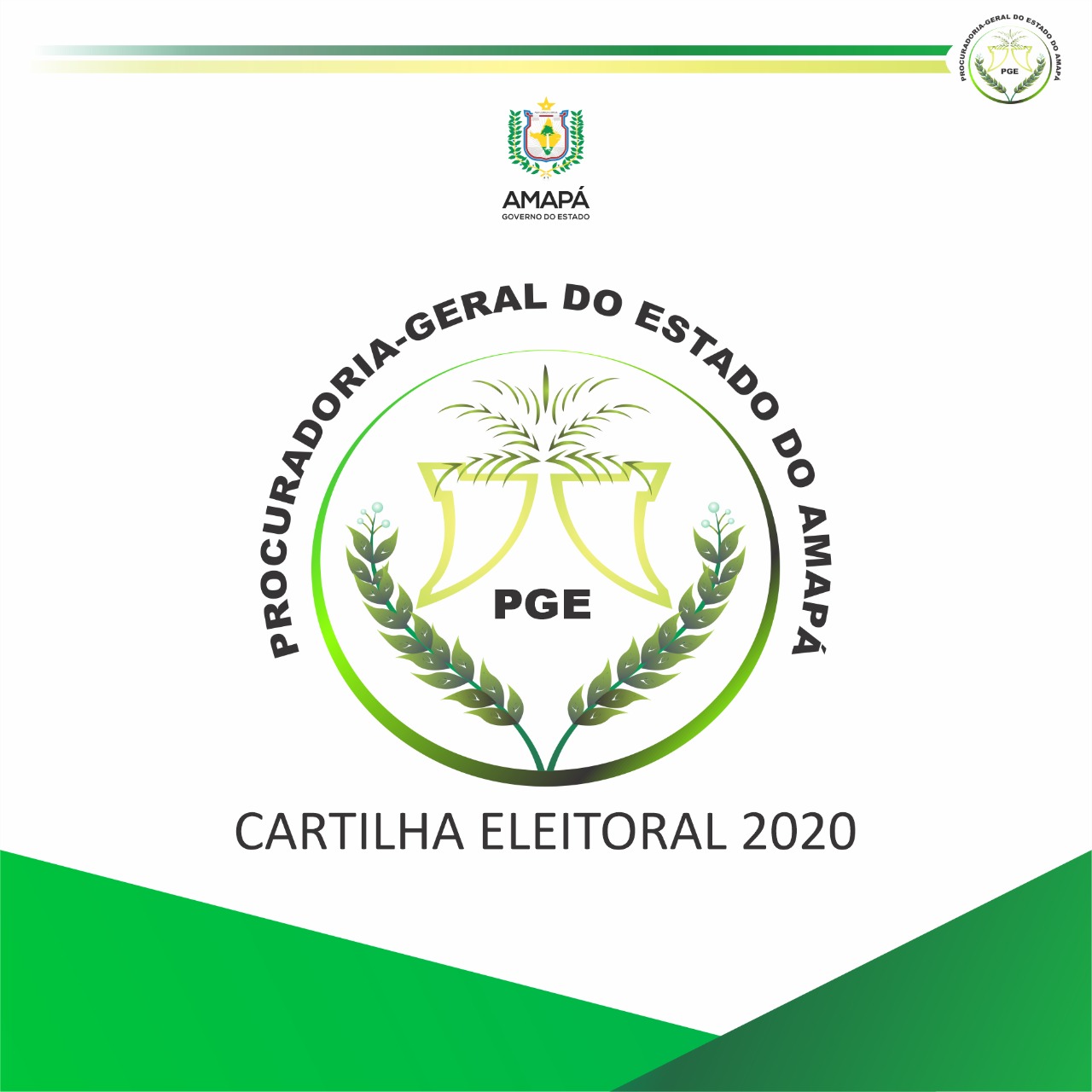 PGE lança cartilha eleitoral 2020