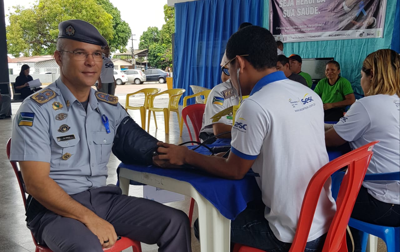 Polícia Militar no combate ao câncer