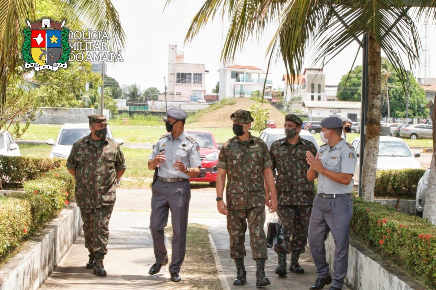 Polícia Militar recebe visita da delegação do Exército Brasileiro
