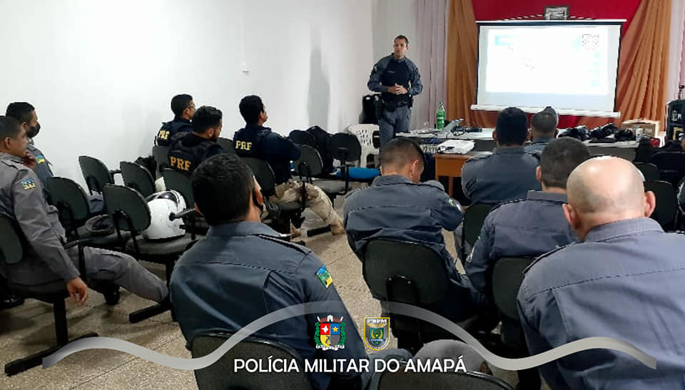 2° Batalhão da PM-AP realiza estágio de motopatrulhamento