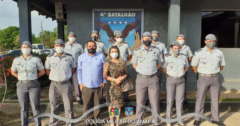 4° Batalhão recebe a visita da Promotora de Justiça Neuza Barbosa