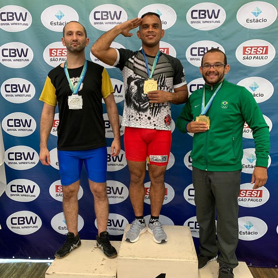 Capitão da Polícia Militar é Campeão Brasileiro de Wrestling