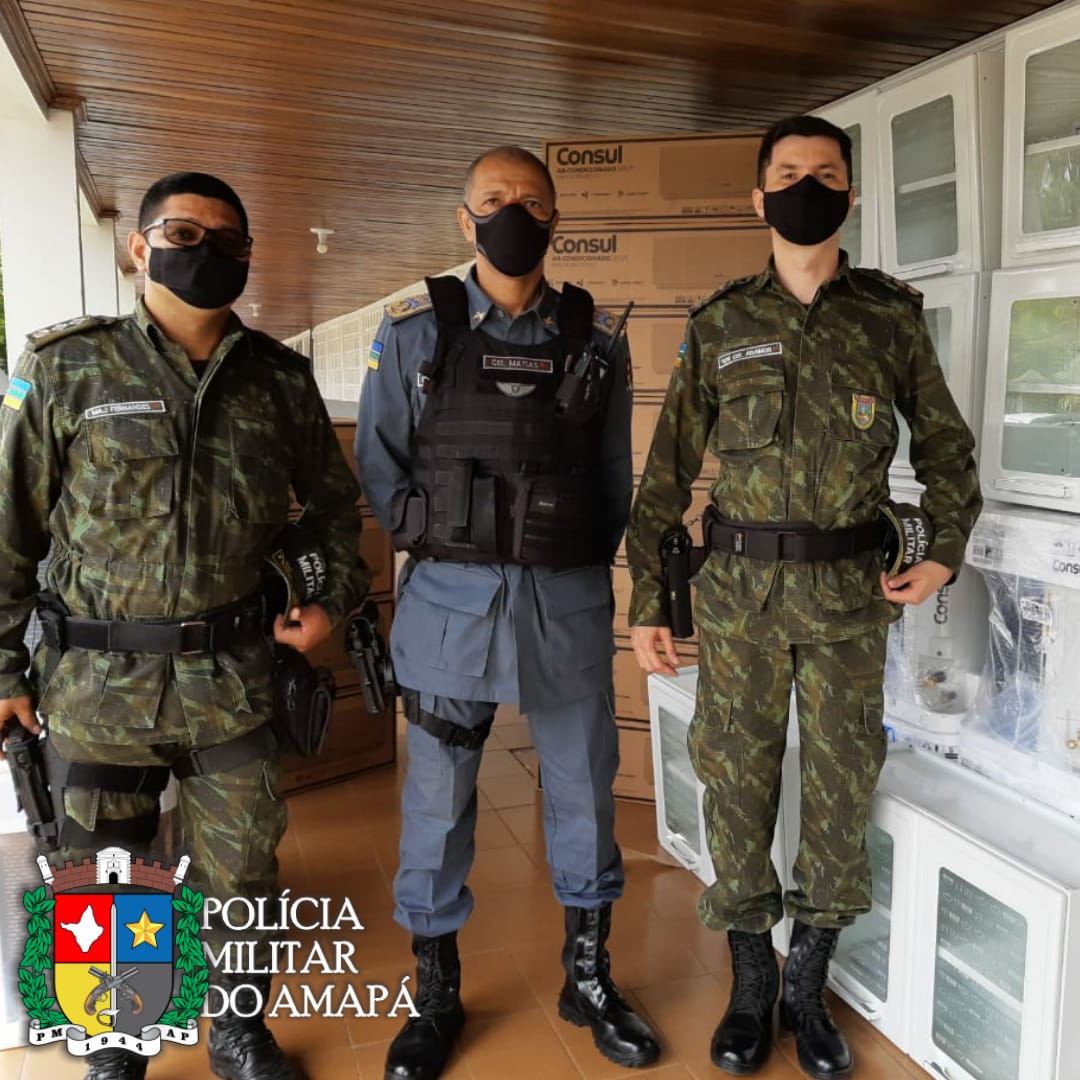 Comando-Geral da PM-AP entrega materiais para o Batalhão Ambiental