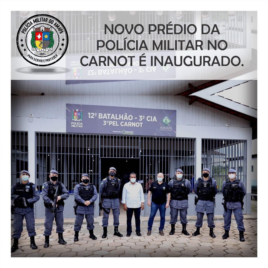 Novo prédio da Polícia Militar no Carnot é inaugurado