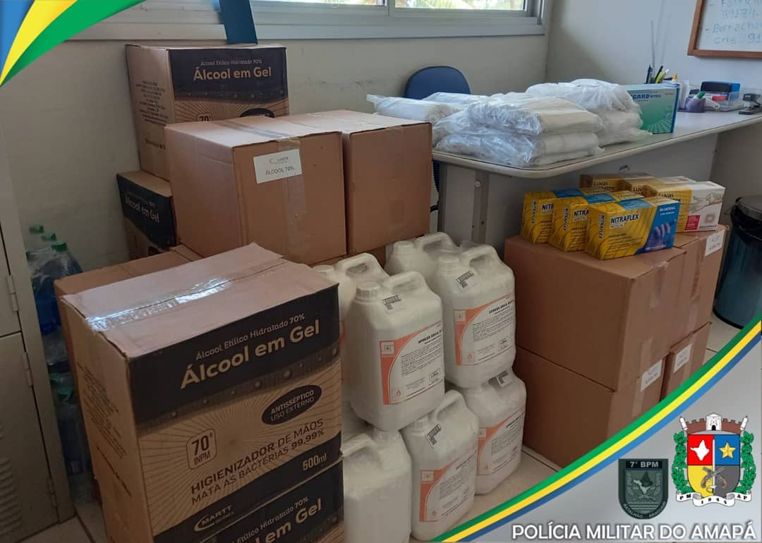 Comando Geral da PM-AP realiza entrega de EPI´s para o 7º BPM