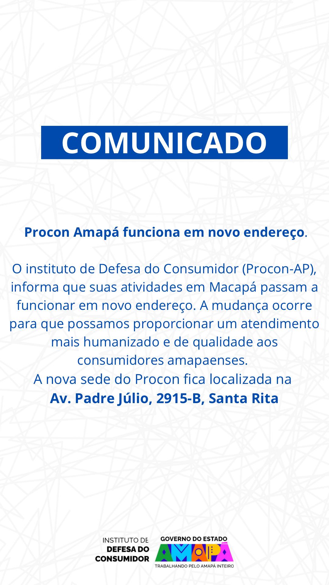 COMUNICADO: 