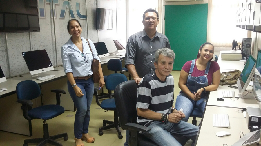 Visita técnica da Escola Candido Portinari ao Projeto Cidadão Digital