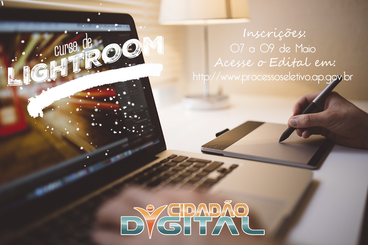 Prodap lança edital para o curso de Lightroom