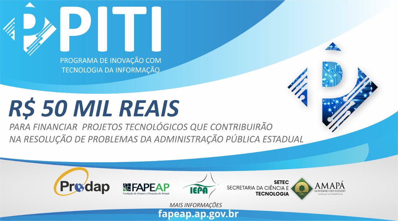 Abertas as inscrições para projetos de inovação tecnológica