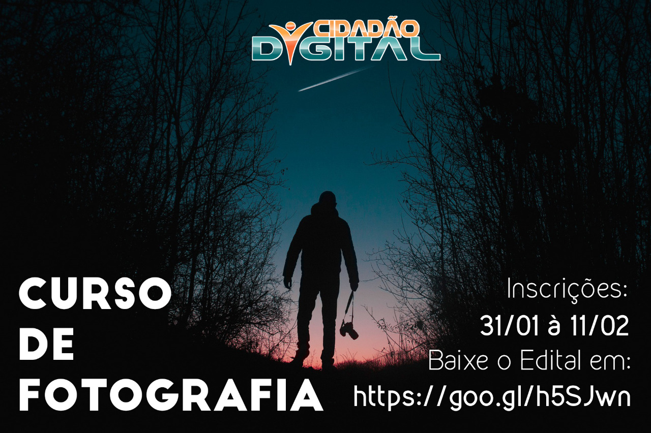 Prodap lança edital para o curso de Fotografia