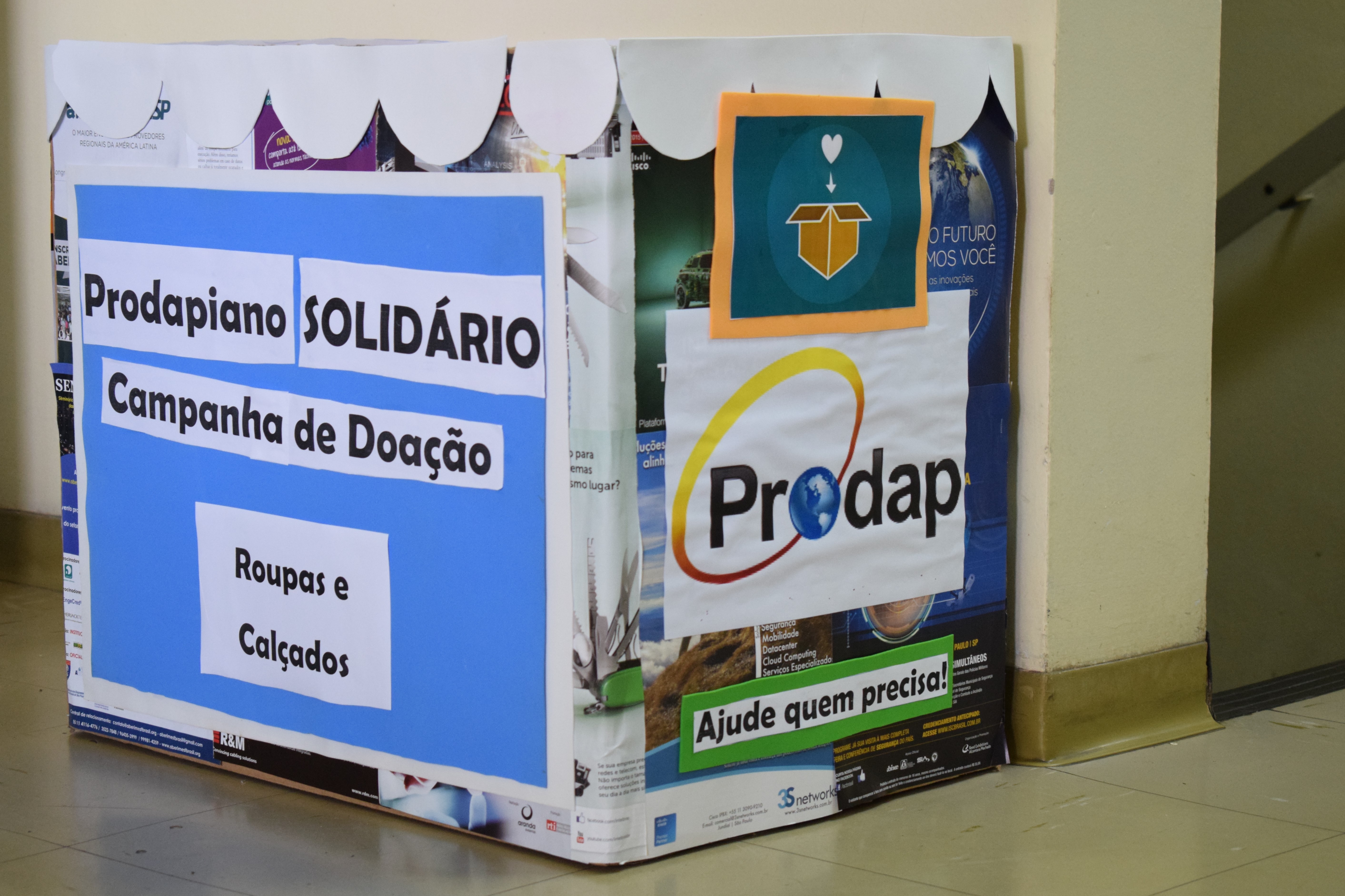 Prodap lança Campanha Solidária para ajudar pessoas carentes