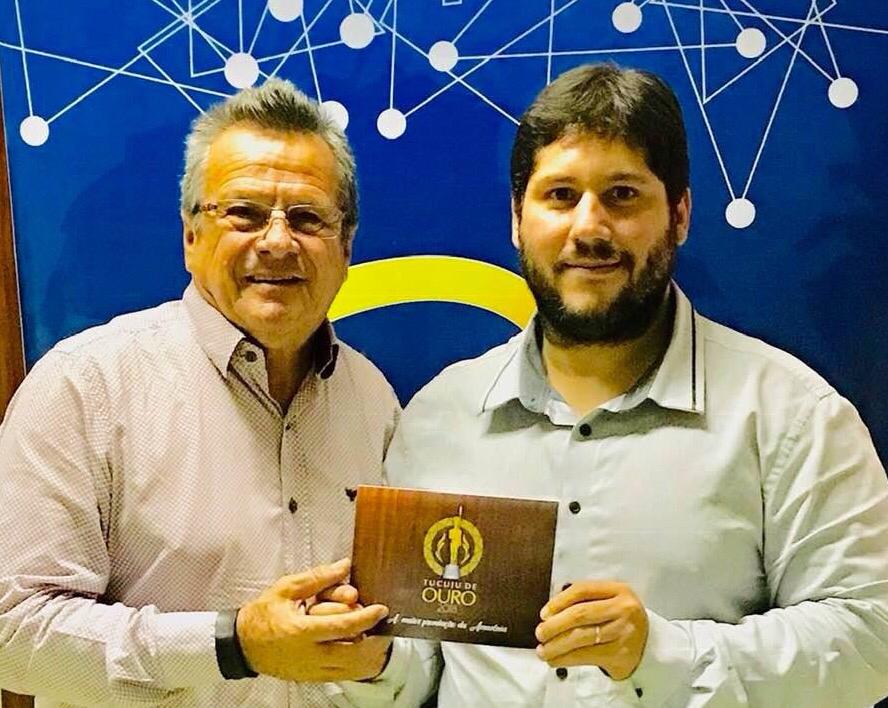 Presidente do Prodap ganha Prêmio Tucuju de Ouro 2018 