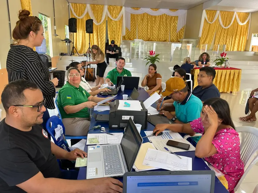 Caravana de Atendimento Rural do Governo do Amapá leva cidadania e políticas públicas às comunidades ribeirinhas do estado