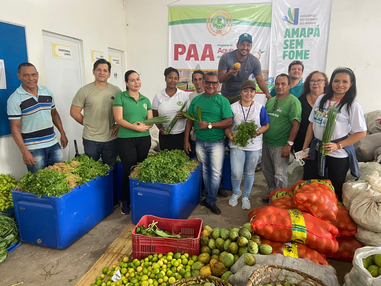 esta semana, a Feira do Programa de Aquisição de Alimentos (PAA) em vários municípios do estado. 