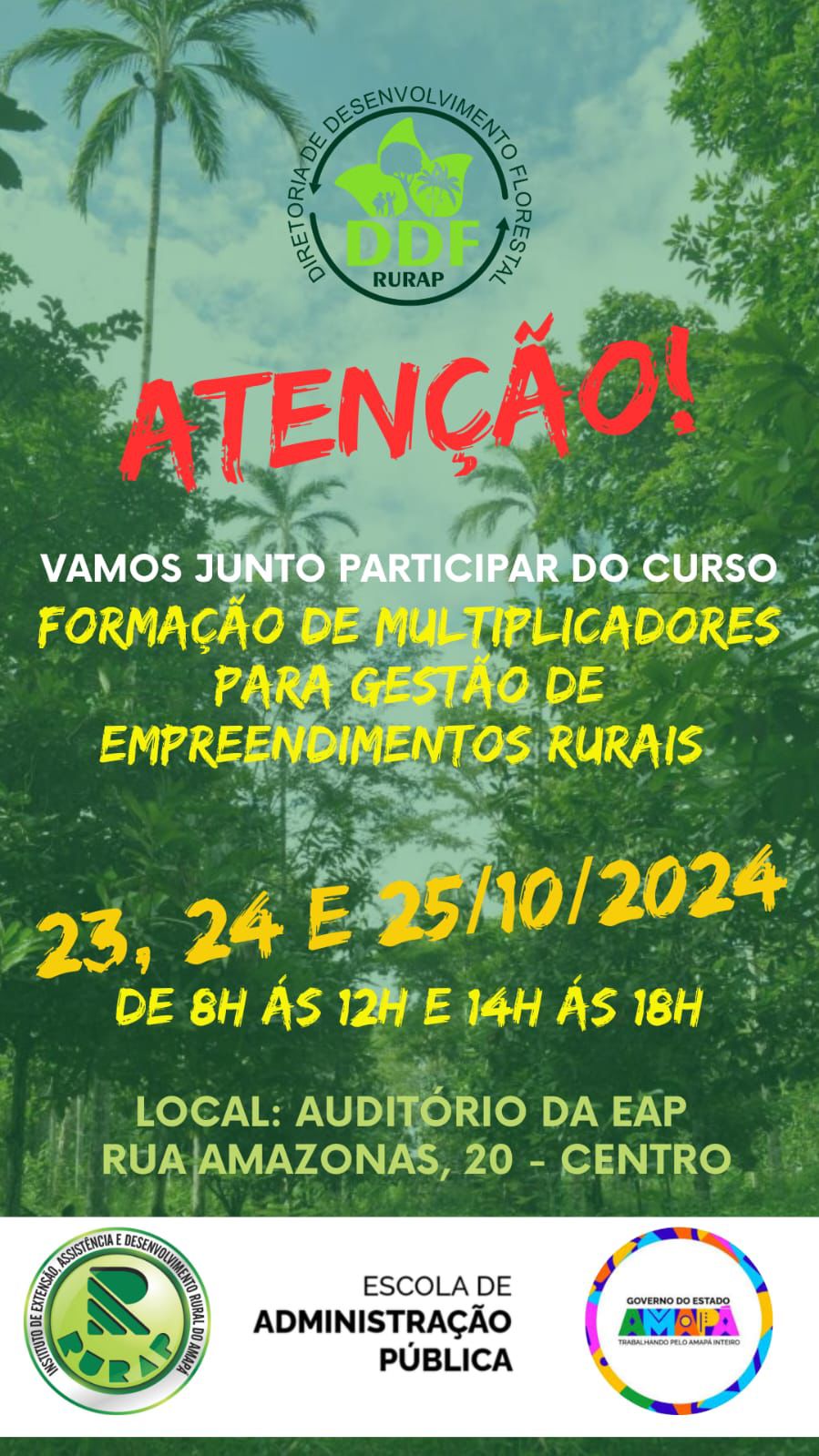 Curso de Formação de Multiplicadores de Gestão de Negócios Rurais .