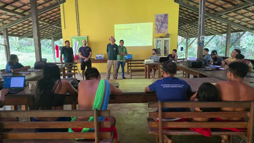 Governo do Amapá capacita agentes ambientais indígenas para combater praga da mandioca em aldeias Waiãpi