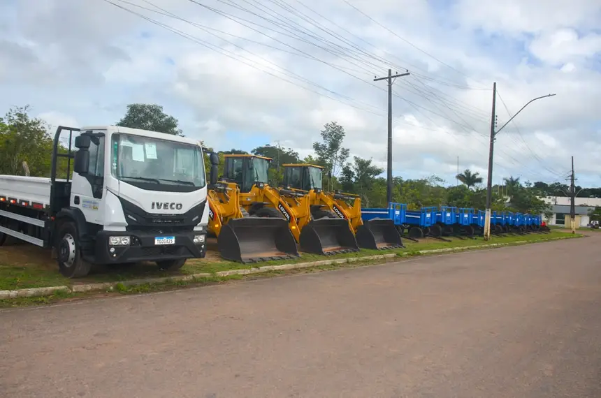 Governo do Amapá recebe equipamentos para fortalecer a agricultura familiar em municípios e assentamentos do estado