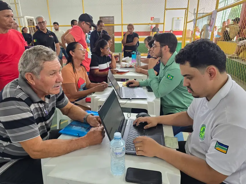 Caravana de Atendimento Rural do Governo do Estado percorre municípios de Amapá e Pedra Branca do Amapari com mutirão de serviços