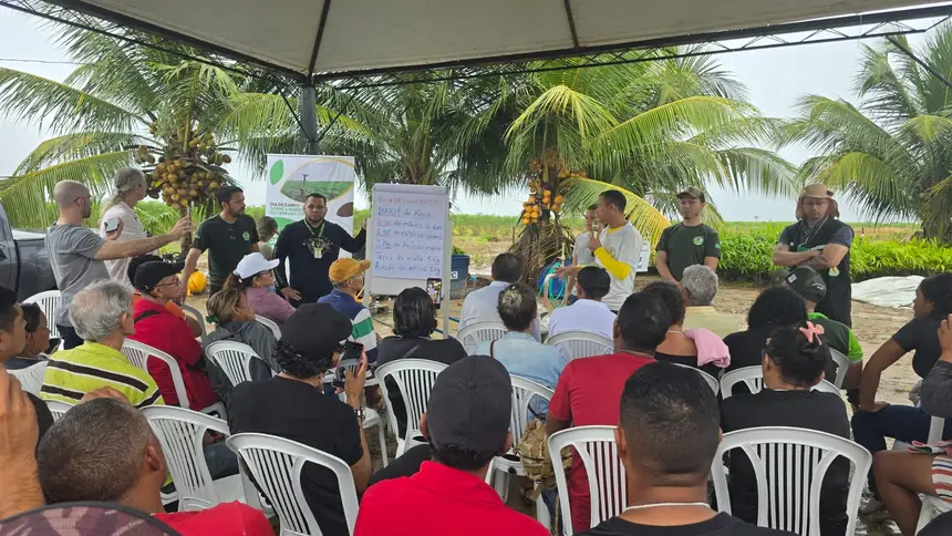 Governo do Estado promove 'Dia de Campo' sobre Fertirrigação na Cultura da Mandioca no Cerrado do Amapá