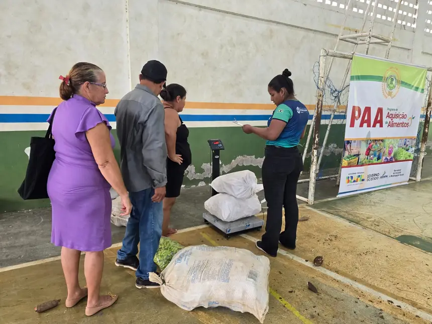 Governo do Amapá adquire cerca de 25 toneladas de alimentos produzidos pela agricultora familiar de 5 municípios