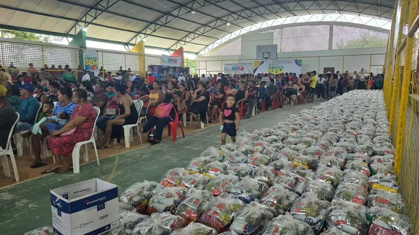 Mutirão do Governo do Amapá atende 300 agricultores afetados pela praga da mandioca com crédito rural kits de alimentos