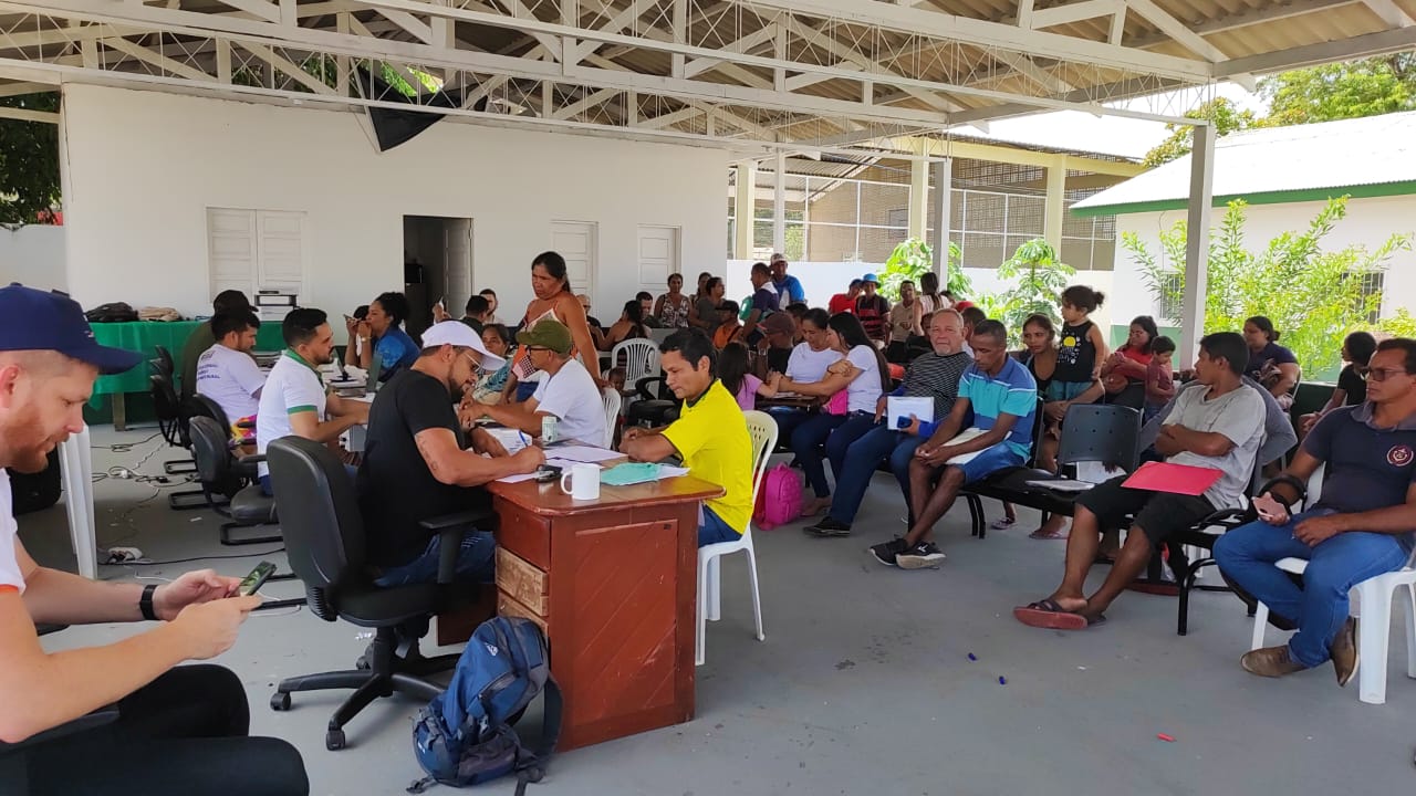 Título: Caravana de Atendimento Rural Integrado Leva Serviços Essenciais ao Agricultor Familiar em Cutias.