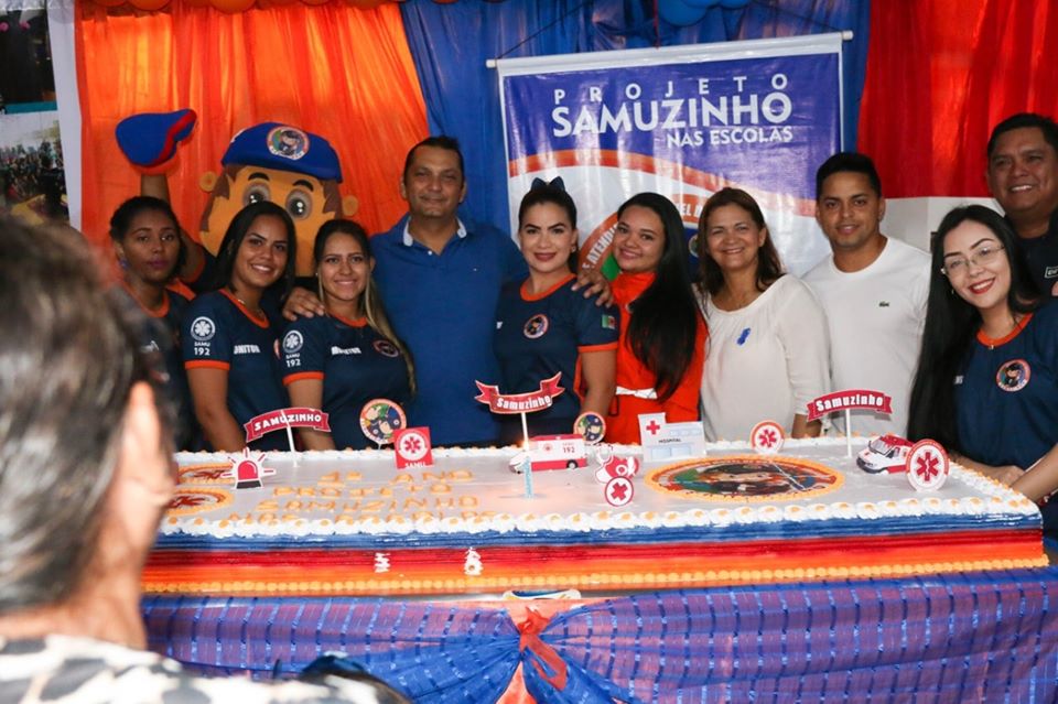 1 ano do Projeto Samuzinho é comemorado com santanenses na Praça do Fórum