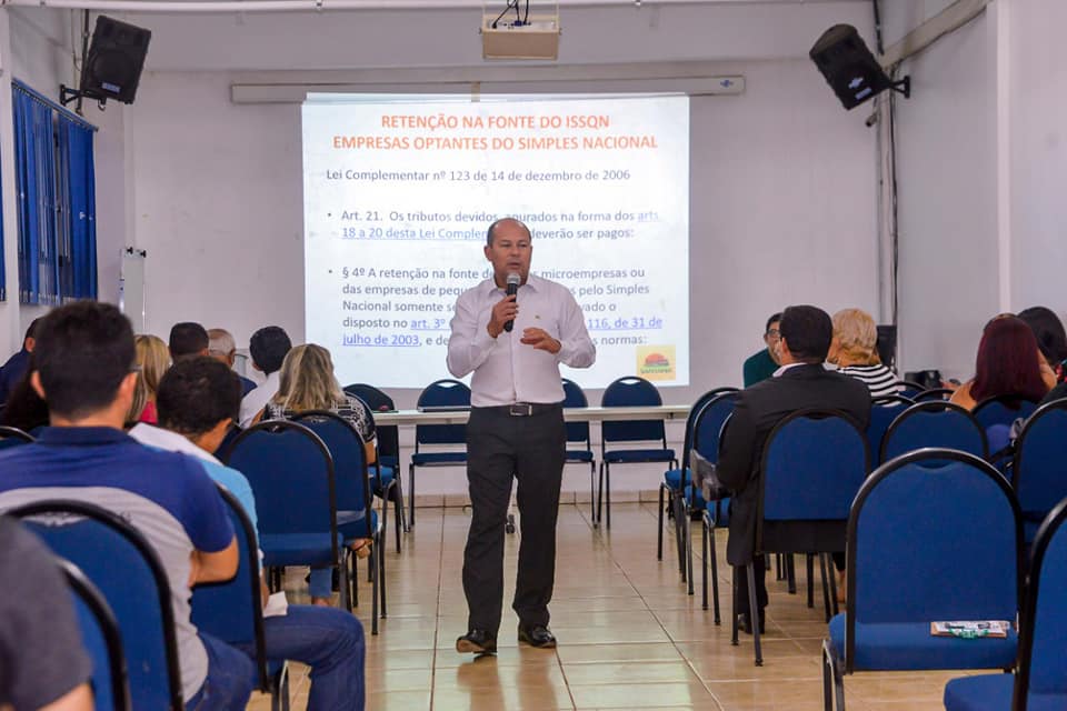 Pagamento de tributos é tema de palestra para empresários de Santana