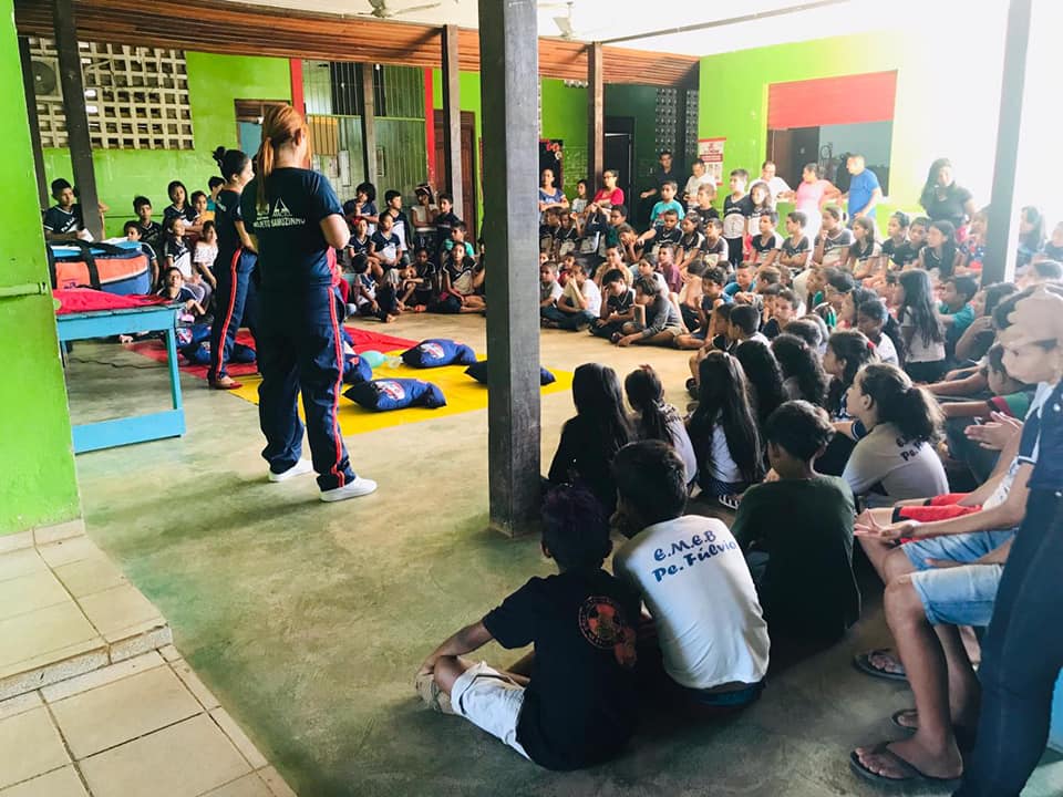 Escola Padre Fúlvio recebe o projeto Samuzinho